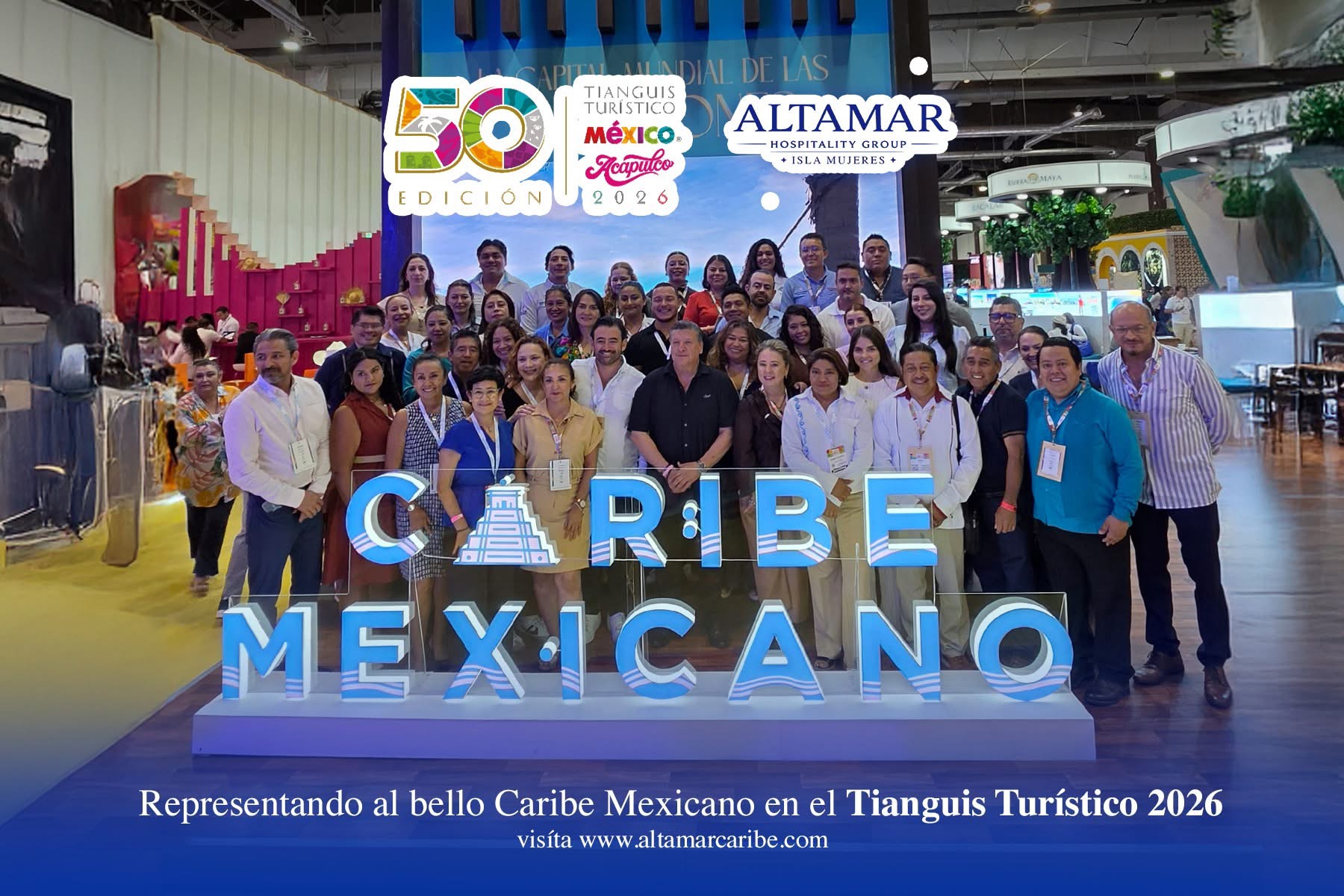 Altamar representando al Caribe Mexicano